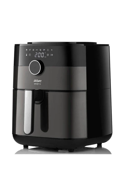 Arzum AR2074(AR2091)-G Airtasty XL Yağsız Fritöz Airfryer, 6 Litre Kapasite, Gümüş