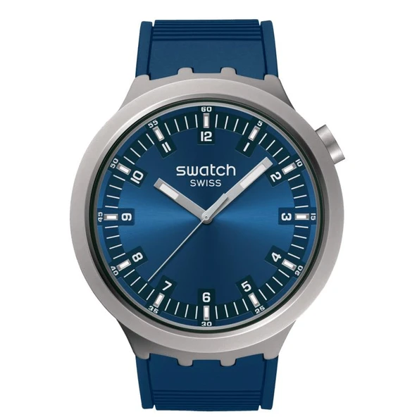 SB07S102 Swatch Indigo Hour Erkek Kol Saati ürün görseli 1