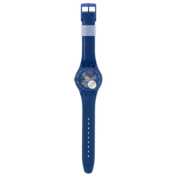 SO29Z136 Swatch Miro's Women & Bird in the Moonlight Unisex Kol Saati - Resim 4