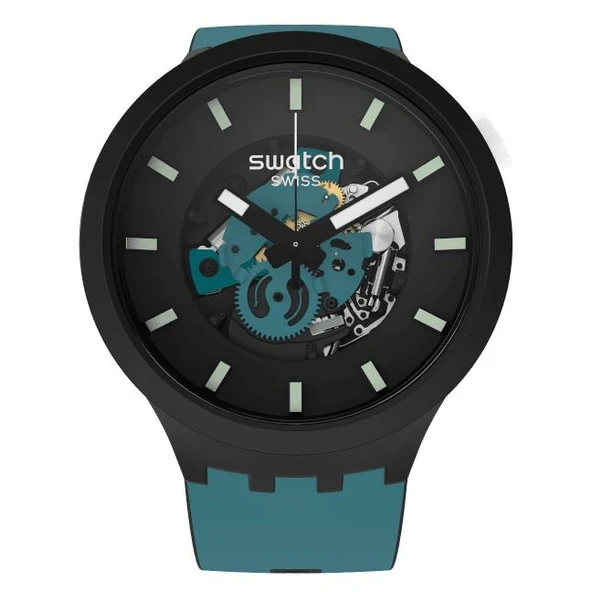 SB03B107 Swatch Night Trip Unisex Kol Saati - 1