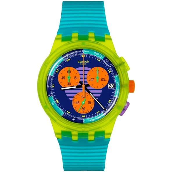 SUSJ404 Swatch Neon Wave Erkek Kol Saati ürün görseli 1