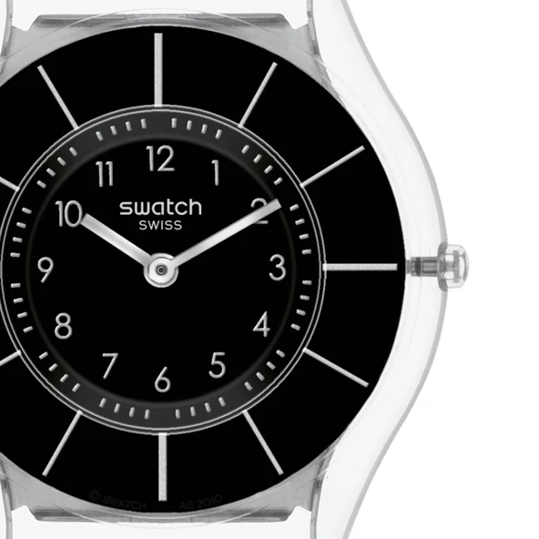SS08K103 Swatch Black Classiness Again Bayan Kol Saati - Resim 3