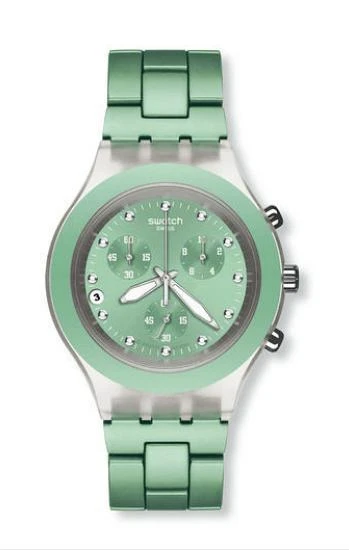 SVCK4056AG Swatch Full-Blooded Mint Bayan Kol Saati