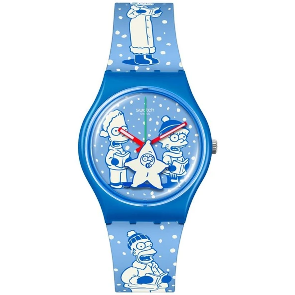 SO28Z126 Swatch Two Tone Tidings Unisex Kol Saati - 1
