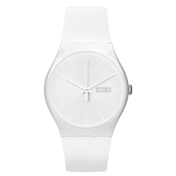SO29W704-S14 Swatch White Rebel Unisex Kol Saati