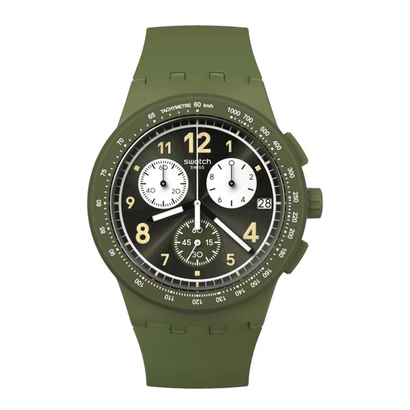 SUSG406 Swatch Nothing Basic About Green Erkek Kol Saati ürün görseli 1