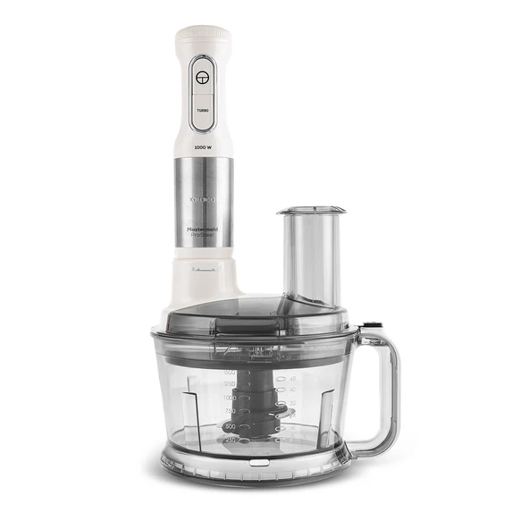 Karaca Prosteel 7 in 1 Süt Köpürtücülü Mutfak Robotu 1000W Soft Cream - 3