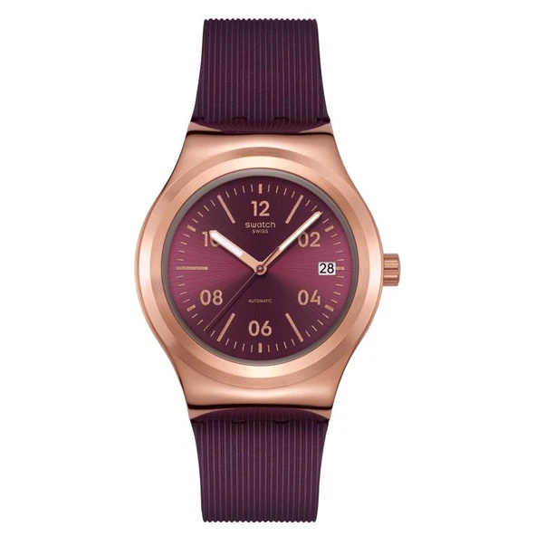 YIG401 Swatch Burgundy Story Unisex Kol Saati - 1