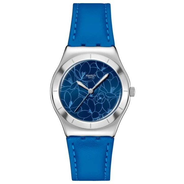 YLS235 Swatch Blue Petal Promise Bayan Kol Saati