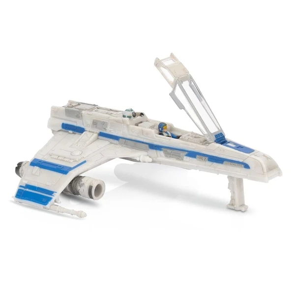Star Wars E-Wing Araç ve Mikro Figür Set SWJ0147 - 2