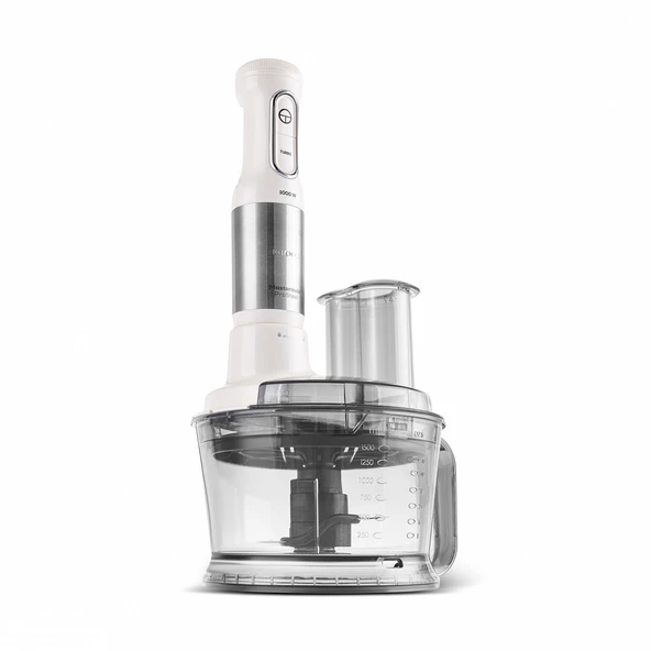 Karaca Prosteel 7 in 1 Süt Köpürtücülü Mutfak Robotu 1000W Soft Cream - 4