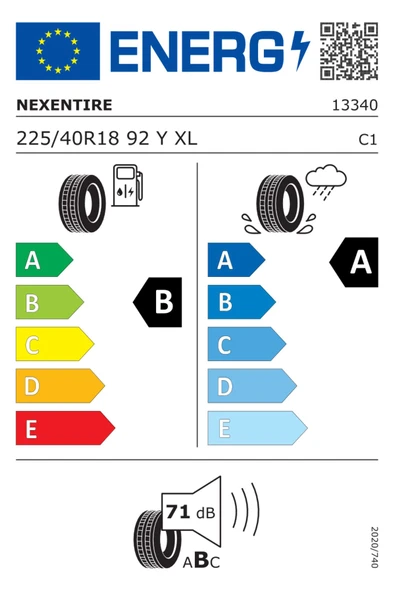 225/40 R18 92Y XL N'Fera Sport Oto Yaz Lastiği (2024 Üretim) - 2