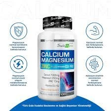 Suda Vitamin Calcium Magnesium Zinc K2 D3 100 Tablet - Resim 3