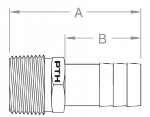 Groco bronz hortum rakoru - 2
