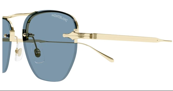 Mont Blanc MB0404S 004 52 Unisex Güneş Gözlüğü - 3