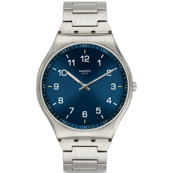 SS07S106G Swatch Skin Suit Blue Unisex Kol Saati