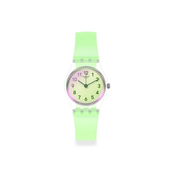 LK397 Swatch Casual Green Bayan Kol Saati