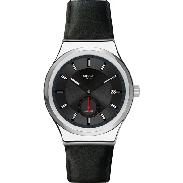 SY23S400 Swatch Petite Seconde Black Erkek Kol Saati - 1