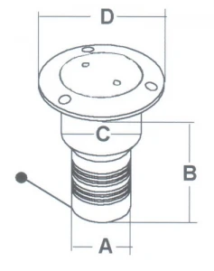 Southco Marine su dolum ağızı - 2