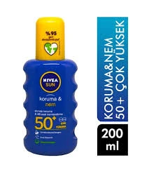 Nivea Sun Koruma & Nem Koruyucu Güneş Kremi SPF50+ 200 ML