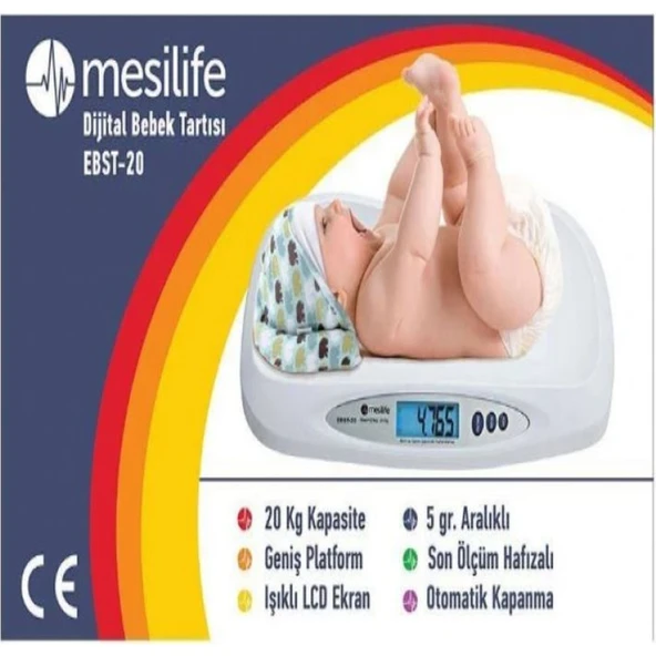 MESİLİFE EBST-20 DİJİTAL BEBEK TARTISI - 3