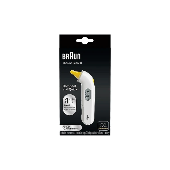 BRAUN IRT 3030 KULAKTAN ATEŞ ÖLÇER DERECE - 1