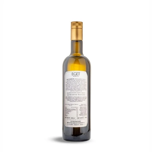 EGET Memecik Soğuk Sıkım Zeytinyağı 500 ml - 2