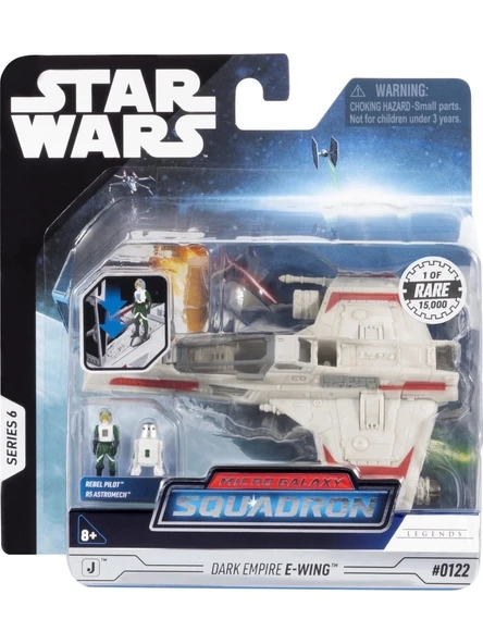 Star Wars Dark Empire E-Wing Araç ve Mikro Figür Set - 2