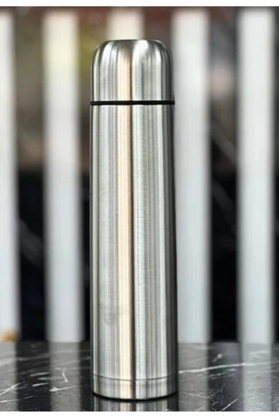 12 Saate Kadar Sıcak Soğuk Tutma 750ML Çift Katmanlı Çay Kahve Kamp Piknik Termosu SUS304 Çelik İnox - 3