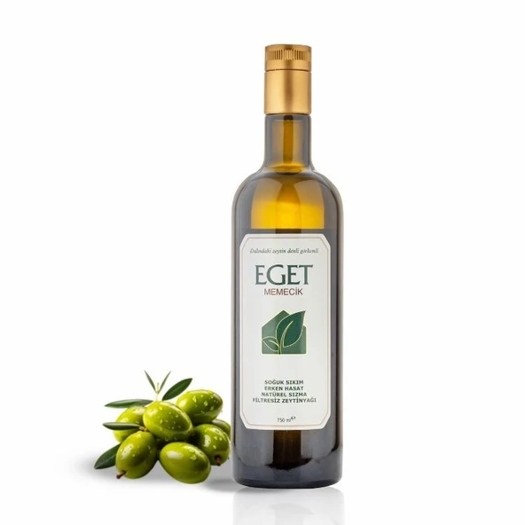 EGET Memecik Soğuk Sıkım Zeytinyağı 750 ml
