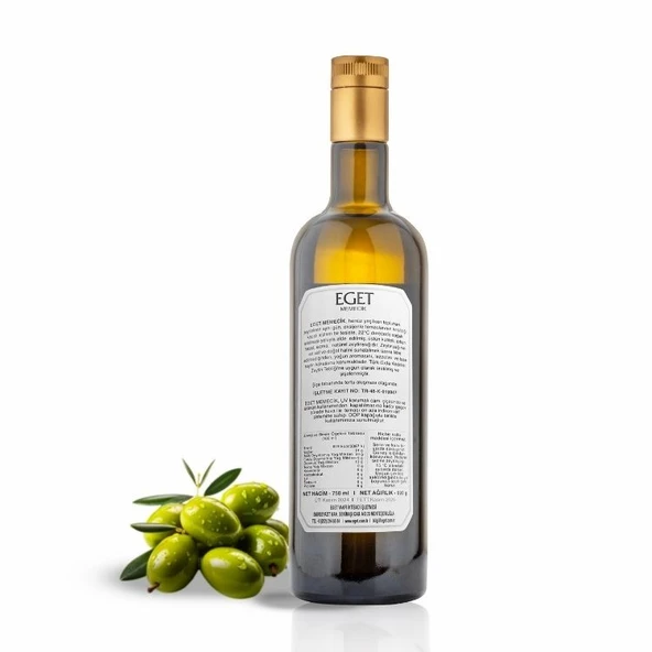 EGET Memecik Soğuk Sıkım Zeytinyağı 750 ml - 2