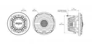 Aquatic Pro Classic Serisi Subwoofer - 2