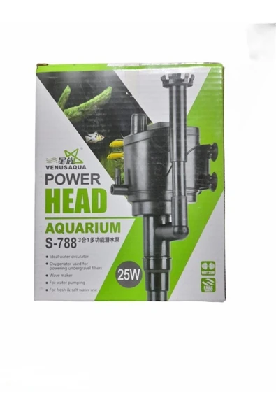 Venus Aqua S-788 Akvaryum Yedek Akvaryum Filtresi 1500l/h 25w