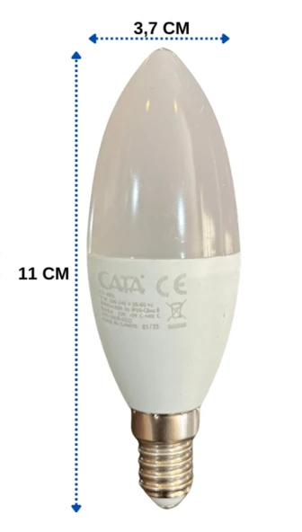 CATA 7W LEDLİ BUJİ AMPUL ( BEYAZ ) - 5