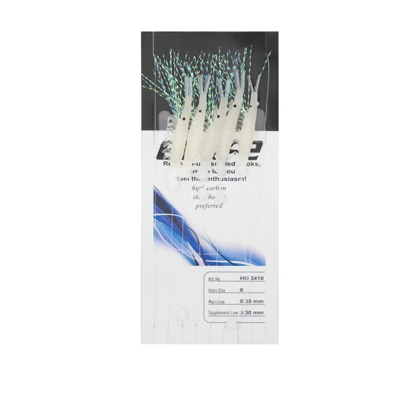 5li Beyaz Glow Karides Çapari HG3410 ürün görseli 1