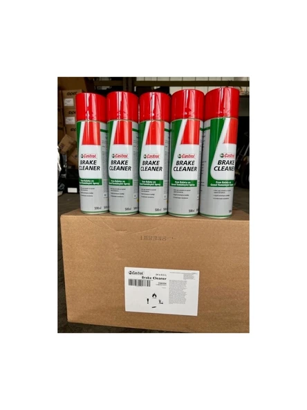 Castrol Brake Cleaner Fren Balata Ve Genel Temizleme Spreyi 500 Ml  24 adet