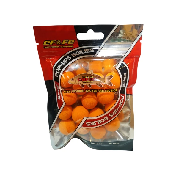 Pop-ups Bolies Sazan Balığı İçin Turuncu Sahte Yem ürün görseli 1