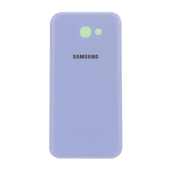 Samsung Galaxy A7 2017 SM-A720 Arka Kapak Pil Kapağı Mavi - Resim 2