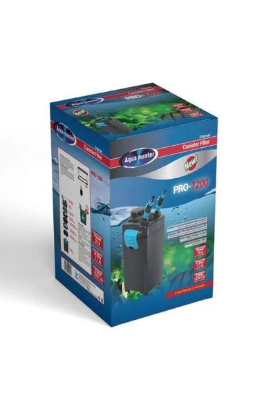 Aqua Master PRO-1200 Akvaryum Dış Filitre 4 Sepet 1200 Lt