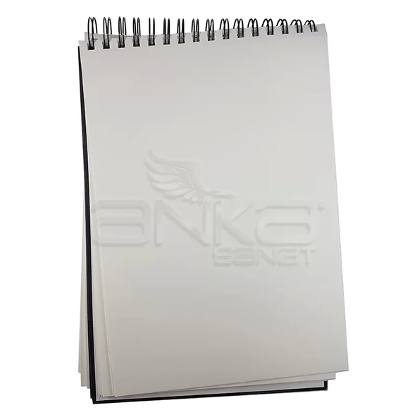 Lutart Academie Sketchbook Spiralli Sert Kapak Çizim Defteri 100 Yaprak 100g - 4