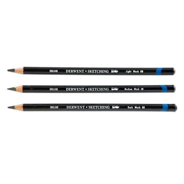 Derwent Watersoluble Sketching Suda Çözünebilen Eskiz Kalemi