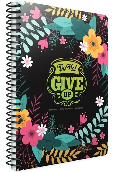 GIPTA BEST NOTES SPİRALLİ SERT KAPAK DEFTER 20x28 ÇİZGİLİ 120 YAPRAK (5081)
