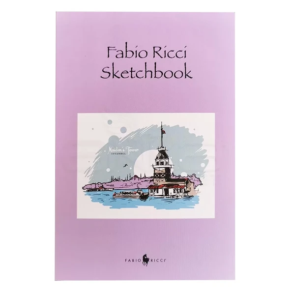 Fabio Ricci Sketch Book 80g 256 Yaprak - Resim 5