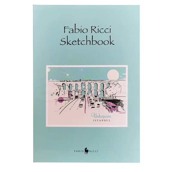 Fabio Ricci Sketch Book 80g 256 Yaprak - Resim 4