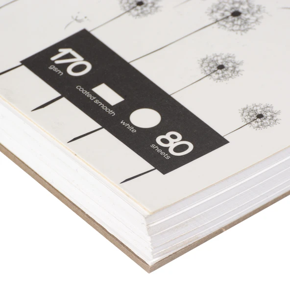 Bruno Visconti Sketch Art Spiralli Resim Ve Çizim Defteri 170g 18,5x25cm 80 Yaprak - Resim 3