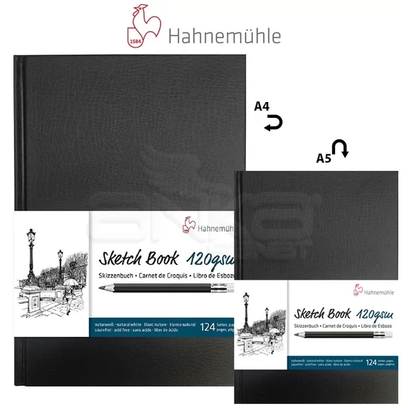 Hahnemühle Sketch Book 120g 64 Yaprak ürün görseli