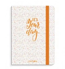 ÇINAR UNİ-NOTE YOUR DAY LASTİKLİ SPİRALLİ SERT KAPAK DEFTER 17x24 KARELİ 120 YAPRAK (55185) - 2