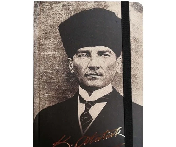 GIPTA ATATÜRK SPİRALLİ SERT KAPAK DEFTER 13x21 ÇİZGİLİ 120 YAPRAK (3323) ürün görseli