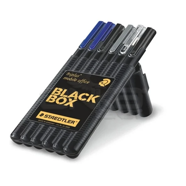 Staedtler Triplus Black Box Kalem Seti - Resim 2