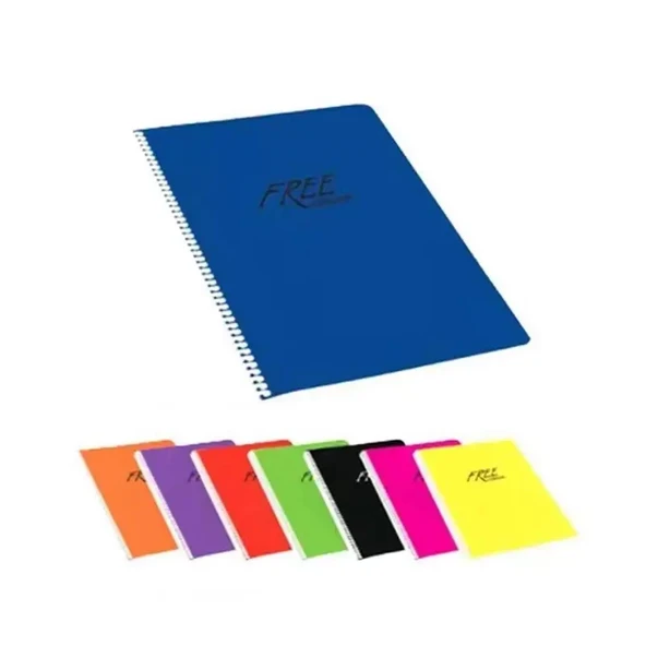 KESKİN FREE SPİRALLİ DEFTER A4 KARELİ 60 YAPRAK (320402)